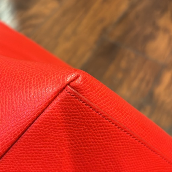 Red Coach Tote - Picture 7 of 8